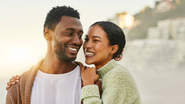 Happy couple enjoying time together